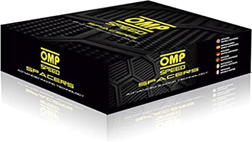 OMP Speed Satz von 2 Spurverbreiterungen Doppelzentriert Stärke: 15mm PCD: 4x108 CB: 63.4 OD: 139 Stehbolzen x8 M12x1.5 Schwarz Aluminium - OMPS08191501