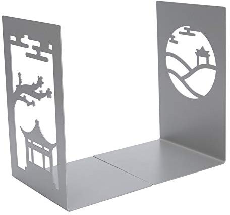 Fin de livre serre-livres en métal résistant de Style ancien organisateur de livre porte-extrémités pour étagères bureau bureau décoration de la maison[#3] Presse-livres