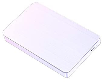 Hard disk esterno da 2,5 HDD da 2 Tb / 500 Gb / 120 Gb, USB 3.0 Portatile Backup, Adatto per desktop, laptop, MacBook, Xbox One, Ps4, Smart TV (500 GB, bianco)