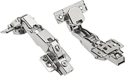 2 pcs x GTV 3D Kitchen Soft Close Cabinet Unit Door Hinges Angular 165 Degree