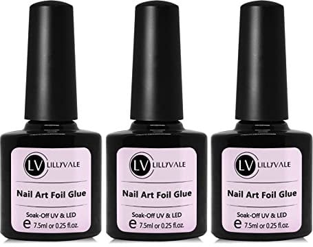 LvDon LTD Nail Art Transfer Foil Glue Gel Adhesive For Star Decal Stickers Decoration Tips UV LED Lamp Required Soak Off DIY Manicure (3)