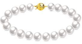 McPearl Original Perlenarmband mit Kugelschließe GG. Top Qualität aus Deutschland. Ein wunderbares GESCHENK für geliebte Menschen z. B. zum Valentistag, zu Ostern oder zum Muttertag!