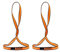 DASKING 2 Stück Nylon Kletterschlinge 18mm, 23KN Kletter Seil zum Klettern im Freien, Yoga Hängematte, Abseilausrüstung, Abseilen von Baumarbeiten, Outdoor Aktivitäten–Climbing Sling Runner 60cm