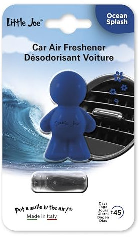 Little Joe Gel-Parfümierer Ocean Splash Aroma für Autolüfter. Lang anhaltend, bis zu 45 Tage. Unwiderstehlicher und lustiger Duft für alle Zielgruppen.