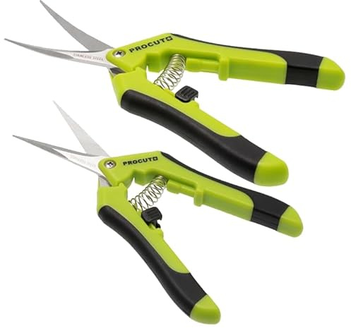 Garden Highpro Schere, 2 Stück (gerade und gebogene Klinge)