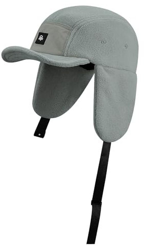 Clakllie Unisex Winter Fliegermütze,Trappermütze Warme Wintermütze Jagdmütze mit Ohrenklappen Baseball Schirmmütze Pilotenmütze Russische Trooper Skifahren Mütze Plaid Uschanka Bombermützen Skimütze