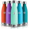 Grsta Gourde Isotherme, Bouteille Isotherme 500ml, Gourde Enfant sans BPA, Gourde INOX Reutilisable, Bouteille d'eau pour Sport, Gym, école, Bureau