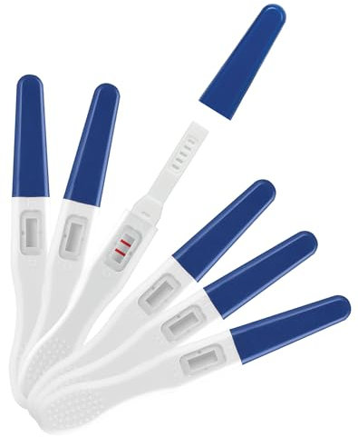 6 x LAOYE Profi Schwangerschaftstest Frühtest Ultraempfindlicher Schwangerschaftstest Frühe - Über 99% zuverlässig - 6 SS Tests hCG Frühschwangerschaftstest Schnelltest