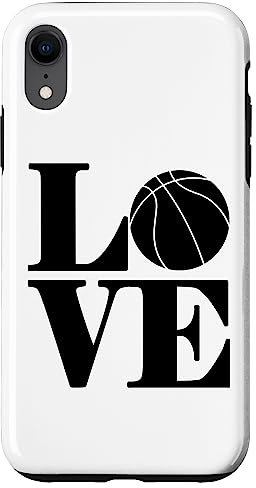 Hülle für iPhone XR Basketball Fan Lustig - Love Basketball