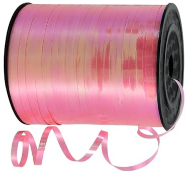 Ruban Rose Ballon, Ficelle pour Ballon, 500 Yard Cadeau Rubans Curling, Fil Ballons Anniversaire pour Décoratif Cadeau Accessoire De Décoration&Bricolage Et Ballon Mariage Anniversaire