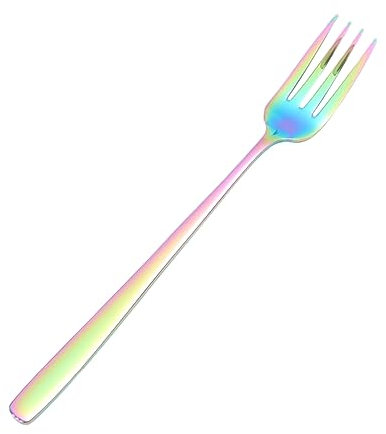TOPBATHY Forchette Da Frutta Argenteria Stoviglie Cucchiaio Forchetta Forchette Per La Cena Forchetta Da Cibo Forchetta Per Servire Cibo Occidentale Forcella Antiruggine