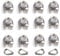 10 Stück Drahtseilklemme 8mm Edelstahl 304 Seilklemme M8 Drahtseilklemmen Bügelseilklemme Stahlseil Seilverbinder für Drahtseil Seilklemme Klemme 8mm Wäscheleine Markise Fixiert