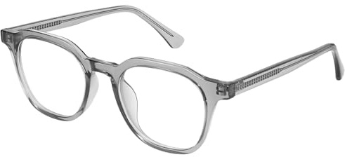 Dollger Square Blaulichtfilter Brille Herren Frauen Mode Mit TAC Blaulichtfilter UV400 Schutz leichter TR90 Fassung für Bildschirm Gaming und Büro