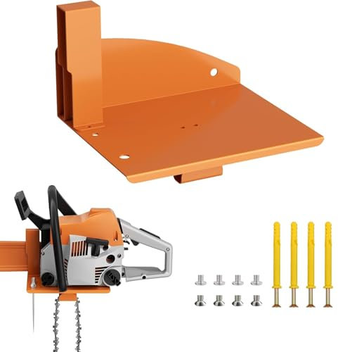 Kettensägenhalter, Kettensägen-Wandhalterung für 30,5–50,8 cm Kettensäge, robuster Kettensägenständer für Stihl, Dewalt, Oregon, Craftsman, Milwaukee usw.