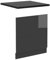 Vicco Frontal para lavavajillas R-Line, Antracita Alto Brillo, 60 cm, ET Antracita