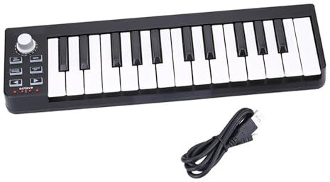 Clavier Arrangeur Clavier Portable Mini Contrôleur MIDI USB 25 Touches