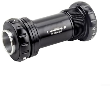 Getdoublerich BSA Keramik-Tretlager für Fahrräder, Hollowtech-Gewinde, ultraleichtes Design, kompatibel mit 68–73 mm Gehäuse und 24 mm Spindel, passend für MTB und Rennräder