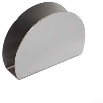 Eleganter Edelstahl-Serviettenhalter für die Küche, eleganter Taschentuchspender mit Stabilitätsfunktionen (Silber)