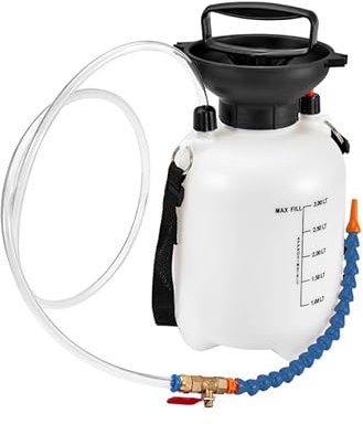 Strumento per pompa manuale da 3 litri, pompa di trasferimento del carburante, pompa di riempimento dell'olio del cambio, pompa del fluido a trasmissione manuale per sistemi di riempimento dell'olio