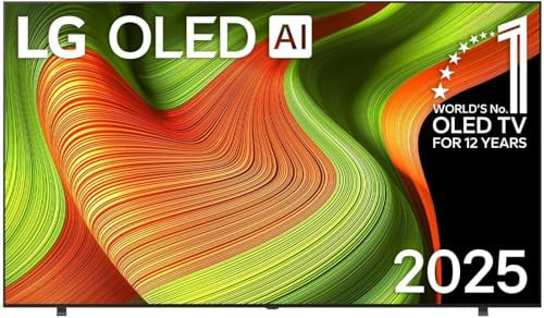 LG OLED83B59LA TV 83 Zoll (210 cm) 4K OLED AI TV (α8 Gen2 4K AI Prozessor, webOS 25, 120Hz) [Modelljahr 2025]