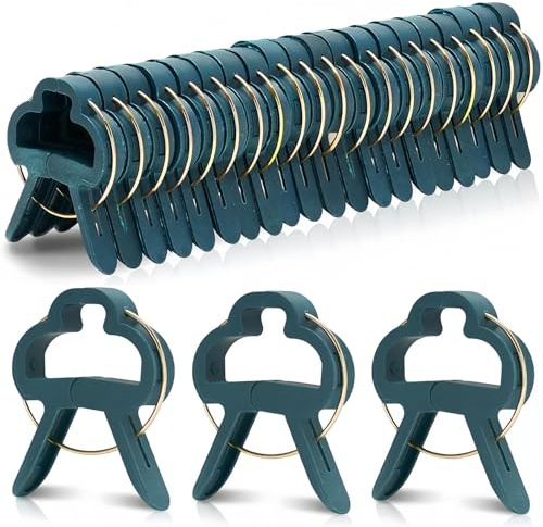 Clips für die Bepflanzung Pflanzenclips für Pflanzen als Spalier für Pflanzen - für Kletterpflanzen - Zimmerpflanzen Grünpflanzenclips Blumen(20Stück)
