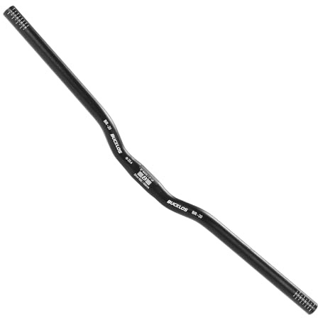 AEYINO Mountainbike fahrrad-Lenker 25,4/31,8 mm – 20/30/50/90/120 mm Rise | MTB-Lenker aus Aluminiumlegierung – 620/580/720/780 mm extra langer Fahrrad-Riser für E-Bikes, Klappräder und Downhill-Rennen