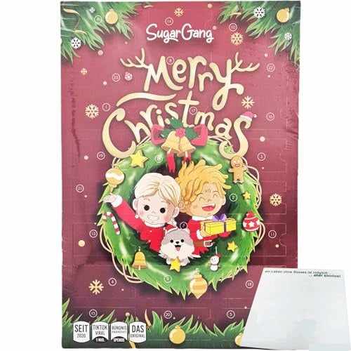 usy Bundle für SugarGang Adventskalender mit legendären seltenen Inhalten (218g Packung) + usy Block