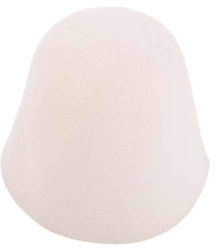 FONDOTIN Leichter Filz Saunahut für Herren und Damen Saugfähige Saunahaube in Beige Elastisches Saunazubehör für Wellness und Sauna
