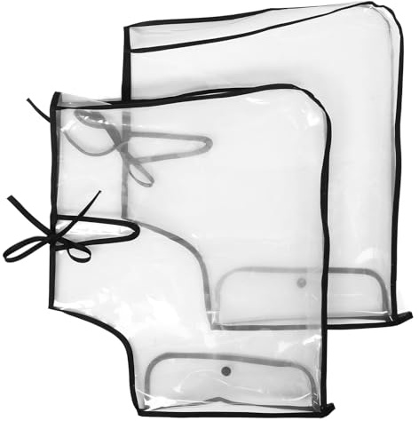 Muff per Manubrio Moto, Plastica, Bocca Grande | Impermeabili e Antivento, Installazione Semplice, Design Oversize, per Manubrio Moto, Copertura Esterna