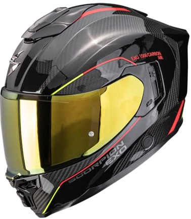 EXO-1500 CARBON AIR MUNDI Nero-Rosso-Giallo XL