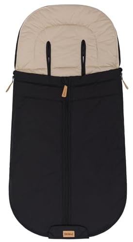 Fillikid Babyfußsack Light Trend Exklusiv, 95x48cm | Leichter Sommer-Fußsack für Kinderwagen, Buggy & Sportwagen, Vorderteil abnehmbar, pflegeleicht