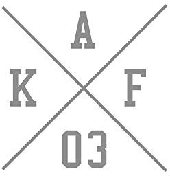 Aufkleber - Kreuz AKF 03 Folienplot Grau, mit Übertragungsfolie