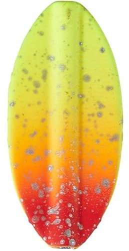 Balzer Pro Staff Series Spoon Inliner 1,9g - Inline Forellenblinker, Farbe:Gelb-Orange-Rot/Orange