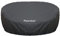 Planesium Premium Abdeckplane Sonneninsel Schutzhülle RUND Abdeckhaube Liegeinsel Hülle Lounge Abdeckung Atmungsaktiv Wasserdicht Polyrattan 575g/lfm (220cm Breite x HV 40cm HH 85cm, Anthrazit)