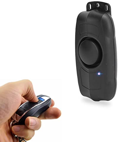 FOLOSAFENAR Alarme antivol , télécommande sans Fil d'alarme pour Scooter électrique 150 DB pour vélos Motos Bicyclettes électriques Scooters électriques , Portes et fenêtres
