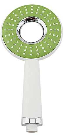 5 Modus Universal Regenbad Duschkopf ABS Dusche 3Modus Sprühdüse Handfilter Für Wasser SPA Badezimmer Duschkopf Einstellbar-weiß_grün