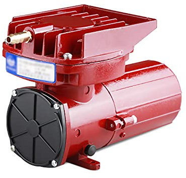 H&RB Bomba De Aire para Acuario Tanque De Peces DC 12V Bomba Portátil Aireador Compresor De Aire Eficiente Oxígeno Acuicultura Estanque Bomba Burbujeo Accesorio Bomba,100W