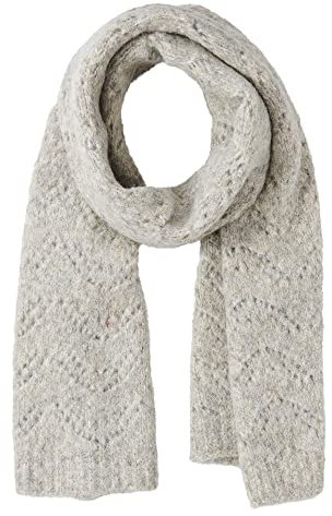 PIECES Damen Pcbibi Long Scarf Noos, Light Grey Melange, Einheitsgröße
