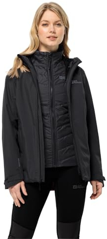 Jack Wolfskin Damen Glaabach 3in1 Jkt M Jacke