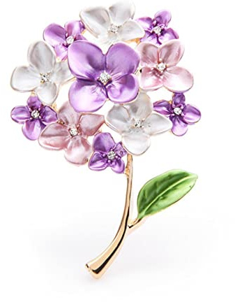 STANG Violet Rouge Bleu Lilas Fleur Broches Femmes Mariages fête Broche Broches Cadeaux