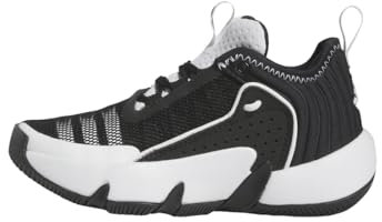 adidas Trae Unlimited Shoes Basketball-Schuhe, Core Black/Cloud White/Core Black, 28 EU