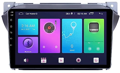 JADERY Autoradio Kompatibel Mit SUZU-KI Alto 2010 2011 2012 2 Din Radio GPS Navigation IPS Touchscreen Multimedia Player Unterstützung SWC 4G WiFi Carplay DSP BT(Size:8 core 4G+WiFi 2G+32G)