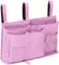 Busnos Betttasche Bett Caddy Organizer Tasche Etagenbett Rosa Bettablage zum Einhängen Hängend Hochbett Zubehör Hängetasche Unter Kinder Hochbett Aufbewahrungstasche für Krankenhausbett Kinderbett