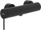 Villeroy & Boch Loop & Friends Duscharmatur, Mischbatterie Dusche mit Rückflussschutz und Keramikkartusche, Einhebelmischer Dusche für Aufputz Montage, rund – Matt Black