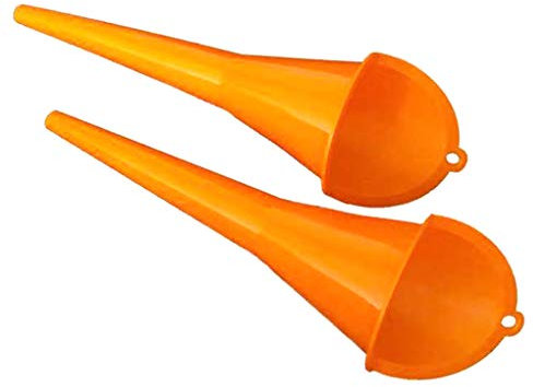 Car Funnel Long Mouth Splash-proof Plastic Washable Refueling Oil Spout Filling Accessory