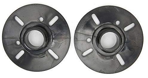 2 Stück Hochtöner-Horn-Adapter, ABS-Fernloch-Höhenkopf-Adapter, Hochtöner-Lautsprecher-Antriebskopf, Außengewinde für den Anschluss von Höhen-Antriebskopf und Horn über der