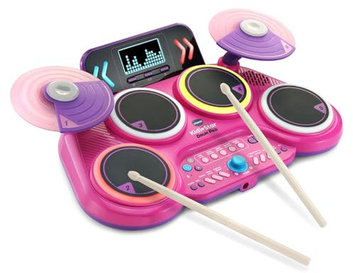 VTech KidiStar Tapis de batterie Rose
