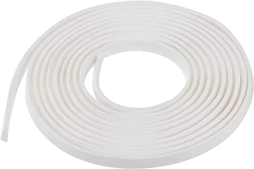 XYWHPGV Extrusion de joint en U avec garniture de bord, feuille de protection de bord en U en silicone blanc pour bord de 0,1 à 1,5 mm de longueur de 3 mètres/9,84 pi(ed3a6 fce46 a6b04 c5e56 7171f 27