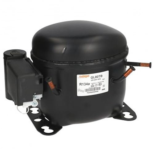 GL80TB CUBIGEL COMPRESSORE FRIGORIFERO CSIR HMBP 7,57cc PER REFRIGERANTE R134A