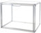 Vitrine en verre acrylique | Protection contre la poussière pour figurines de manga, blocs de serrage, voitures modèles, etc. | 36 x 27 x 25 cm